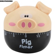 ONLYGOODS Cooking Timer, 1‑55 Minutes Cute Countdown Kitchen Timer, Timing Tool Multi-functional Lou