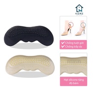 Silicone Shoe Liners Holding The Foot, Back With Adhesive, Wide Anti-Drop Heel, Anti-Pain Heel