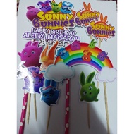 SUNNY BUNNIES CAKE TOPPER
