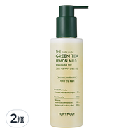 TONYMOLY The Chok Chok 綠茶檸檬溫和卸妝油  2瓶  200ml