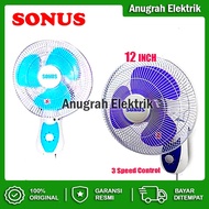 Kipas Angin Sanex / Sonus WF 1280 / 1201 12 inch kipas angin dinding / kipas angin tembok / kipas angin tempel tembok / kipas angin tembok / kipas angin dinding murah promo)