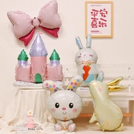 Animal Balloon Photo Props Rabbit Balloon Birthday Balloon Aluminum Film Balloon Modeling Balloon XC