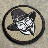 Guy Fawkes 1 Embroidered Patch