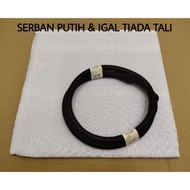 Igal Headband mesir pakai dengan serban | Bulatan lilitan Kepala Qatar Arab
