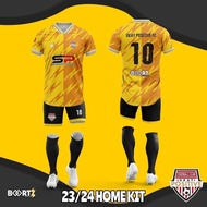 Baju Lelaki Tshirt Viral  Jersey Football GK 2023-2024 Home Away Third Jersey Jersey Bola Malaysia Jersey Bola Custom Name/Number Jersey Bola Sepak 2023 Jersi Bola Murah