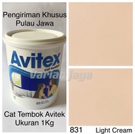 Cat Tembok Avitex 1kg Light Cream Avitek