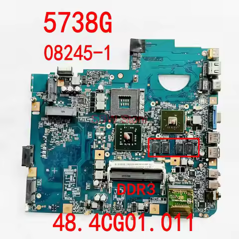 08245-1 JV50-MV MB 48.4CG01.011 FOR Acer Aspire 5738 5738G Laptop Motherboard JV50-MV MB Main Board 