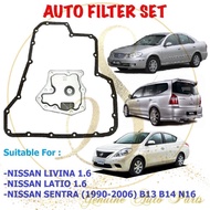 ATF AUTO TRANSMISSION FILTER NISSAN GRAND LIVINA LATIO 1.6 SENTRA B13 B14 N16 31728-31X02 AUTO FILTE