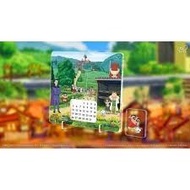 (全新) Switch 蠟筆小新: 我與博士的暑假＆ 蠟筆小新: 煤炭鎮的小白 2合1套裝 限定版座枱 萬年曆 月曆 2026