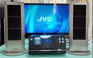 日本JVC UX-F5VB+ONKYO安橋 2個喇叭組合音響