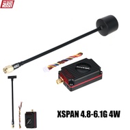RUSHFPV XSPAN 4.8-6.1G 4W Broadband VTX - Long Range RC FPV Racing Drone Transmitter