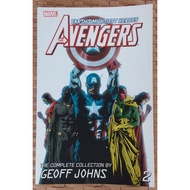 GRAPHIC NOVEL - Avengers: The Complete Collection Vol. 2 by Geoff Johns, 2013, (English/ English boo