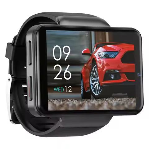 2024 FEELING DM100 Smart Watch Men 4G Android Dual Camera 2080mAh Battery Wifi GPS Big Screen Smartw