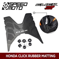 HONDA CLICK 125 /150i FOOTBOARD RUBBER MATTING WITH BOLTS FOR CLICK V2 MATTING SPEEDMOTO