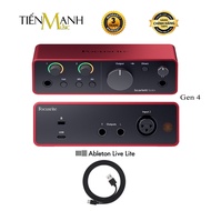 Focusrite Solo Gen 4 Sound Card Scarlett - Focus USB Soundcard Audio Interface Gen4