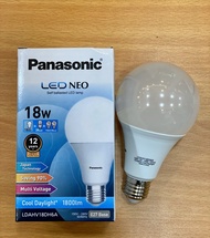 lampu led bulb 18 watt putih panasonic bohlam led 18w panasonic