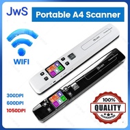 เครื่องสแกนเนอร์แบบพกพาเอกสารภาพเครื่องสแกนเนอร์ Mini A4 JPG/PDF การสแกน WiFi USB A4 กระดาษ Reader ค