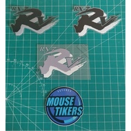 Ar*i RX7-RV Helmet Accessories Sticker