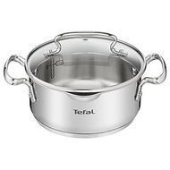 Nồi/ quánh Inox đáy từ Tefal Duetto Plus cao cấp (18cm/20cm/22cm/24cm/28cm) - Hàng chính hãng