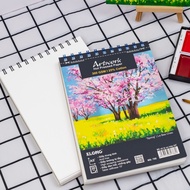 Sổ vẽ màu nước cao cấp Artwork 25% cotton Hot Pressed A4+ 300GSM 25 tờ Klong MS 789