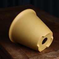 Pasu Bunga Tanah Liat Ungu Besar untuk Bonsai, Tumbuhan Hijau, Tanaman Berpasu, Berkebun, Penanaman,