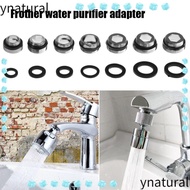 YNATURAL Faucet Adapter Set, With Washer 18/20/22/24mm To 22mm Water Filter Adapter, Useful Metal Ta