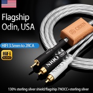 American NORDOST ODIN ODIN 3.5 Turn Double Lotus Audio Cable Fever Computer Power Amplifier Sterling