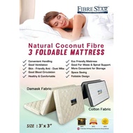 Fibre Star Natural Coconut Fibre Foldable Mattress *pre order*