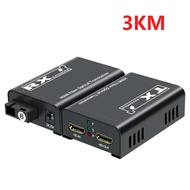 20Km HDMI Fiber Extender Over Single SC Fiber Optical Cable Vs 3km 1080P HDMI To Fiber Optical Video
