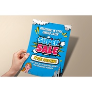 🇸🇬 SG SELLER 🇸🇬 A4 / A5 / A6 FLYER PRINTING LASER HGH QUALITY NO SMUDGE CHEAP & FAST