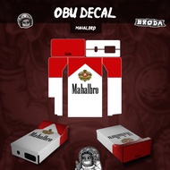 OBU Sticker Waterproof "Mahalbro"