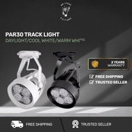Track Light Casing / With Bulb (PAR30), Black/White, 20W/ 35W, 3000K 4000K 6000K