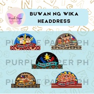 Buwan ng Wika Headdress for school