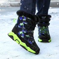 Hot-Sell Cotton Snow Boots Winter Warm Keeping Boys' Cotton Shoes Waterproof Non-Slip Snow Boots 3A5