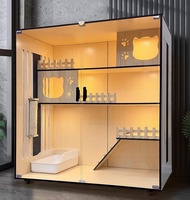 L&Q วิลล่าแมว Cat Villa บ้านแมว กรงแมว กรงแมวขนาดใหญ่ วิลล่าแมวไม้แท้ มีล้อ กันน้ำ กรงแมวอเนกประสงค