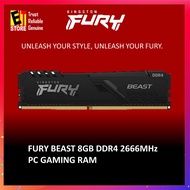 KINGSTON RAM FURY BEAST 8GB /16GB /32GB DDR4 2400 /2666MHZ /3200MHZ PC GAMING RAM MEMORY