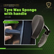 【CP CAR Detailer】 Tayar Wax Sponge Tyre Sponge Car Wash Accessories Car Detailing