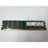CRUCIAL 1GB RAM Stick 400Mhz PC3200 DDR RAM - CT12864Z40B