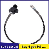 Diving Fiber Bottle Connector G5/8 Threaded Connector 8mm Quick Connector with Spring Tube