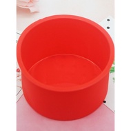 silicone mould Bakeware kecil 4 inci 4.5 inci 6 inci 8 inci loyang bulat chiffon kek acuan mousse ro