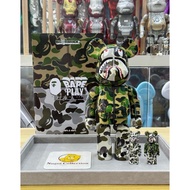 [In Stock] BE@RBRICK x Bape x Canada Goose Shark 100%+100%+400% bearbrick a bathing ape