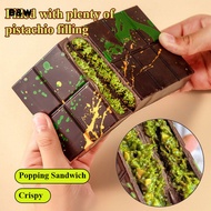 【Purely Handmade/0 Additives】Internet-famous Dubai chocolate/Dubai Viral Chocolate/Crispy Pistachio 