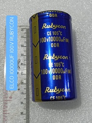 ELCO RUBYCON 10000UF 100V RUBICON 10000 UF 100 VOLT