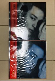張國榮(紅)MIJ日製黑膠和紅色透明膠各x1