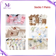 Cartoon Socks Women Socks Men Cartoon Stokin Perempuan Stokin Lelaki 1Pair MY