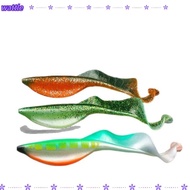 WATTLE Glide Bait, Realistic Design PVC Material Soft Bait, Artificial Bait Swimming Action 15cm 38g