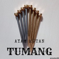 TUMANG AYAM HUTAN 6½ & 8½ / PACANG AYAM HUTAN STAINLESS STEEL TEMBAGA