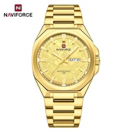 Naviforce | NAVIFORCE Mens Quartz Watch Business Watch Day Display Stainless Steel Watchband 3ATM Wa