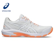 ASICS Netburner Shield FF Women Netball Shoes In White/Bright Sunstone