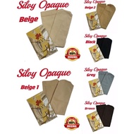 STOKIN SILVY OPAQUE ORIGINAL  (READY STOCK) SILVY PANJANG